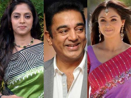 த்ரிஷ்யம் ரீமேக்.. கமல் ஜோடி நதியாவா... சிம்ரனா?