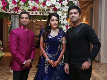 விஜய் டிவி ரம்யா திருமண வரவேற்புக்கு திரண்டு வந்த கோலிவுட் பிரபலங்கள்