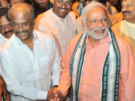 ரஜினியைத் தேடி வந்து சந்தித்த மோடிக்கே ஓட்டு - இது சென்னை ரஜினி ரசிகர்கள்