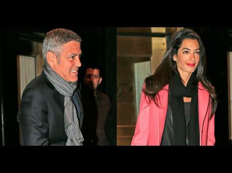 இனியும் க்ளூனி 'சிங்கிள்' கிடையாது... இங்கிலாந்து வக்கீலை மணக்கிறார்!