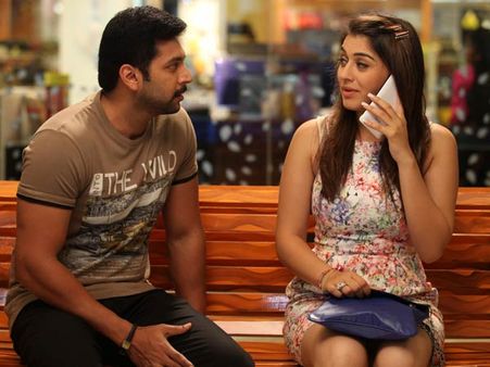 ஒரு கோடி ரூபாய் அரங்கில் ஜெயம்ரவி- ஹன்சிகா குத்துப் பாட்டு!