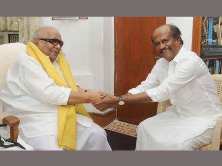 கோச்சடையான் பார்க்க வாருங்கள்.. கருணாநிதிக்கு ரஜினி அழைப்பு