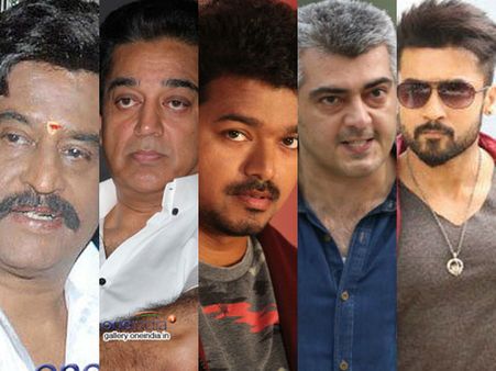 ரஜினி, கமல், விஜய், அஜீத், சூர்யா... இரட்டை வேடத்திற்கு மாறிய ஹீரோக்கள்