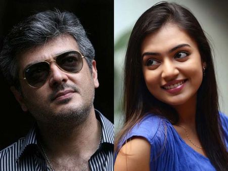 அஜீத்தை நேரில் பார்க்க ஆசைப்படும் நஸ்ரியா