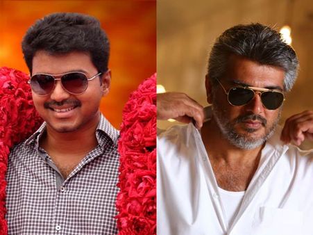 விஜய் விருதுகள், வீரம் திரைப்படம் ஒளிபரப்பு: அஜித், விஜய் ரசிகர்களால் ரணகளமான டிவிட்டர்