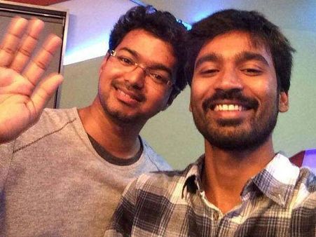 விஜய் படத்தை தயாரிக்க விரும்பும் தனுஷ்
