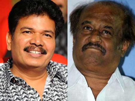 ரஜினியை நேரில் சந்தித்து 'ஐ' அழைப்பிதழ் கொடுத்த ஷங்கர்!