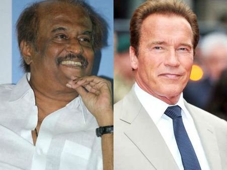 இன்று ஒரே மேடையில் 'எந்திரனும்' 'டெர்மினேட்டரும்'!