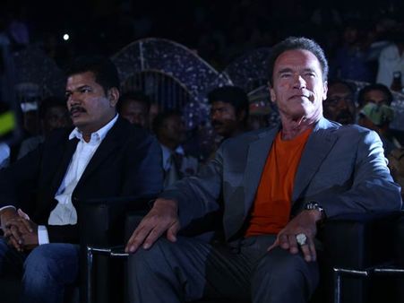 ஷங்கர், கெனன் தி கிங் படத்தை என்னை வைத்து எடுக்கத் தயாரா? - சான்ஸ் கேட்ட அர்னால்ட்!