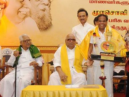 கலைஞர் விருது கிடைத்தது என் பிறவிப் பயன்... நடிகர் குமரிமுத்து பெருமிதம்