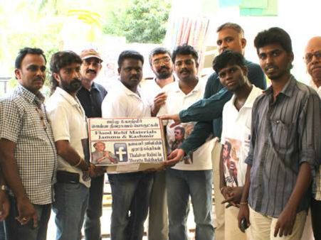 காஷ்மீர் மக்களுக்காக ரூ 1 லட்சம் உதவிப் பொருள்கள் அனுப்பிய ரஜினி ரசிகர்கள்!