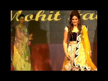 டிசைனர் மோஹித்துக்காக மணப்பெண்ணான நடிகை ரவீணா டாண்டன்