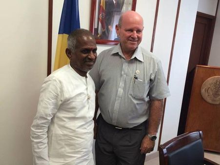 சீஷெல்ஸ் நாட்டு சுற்றுலாத் துறை தூதராக இளையராஜா நியமனம்!