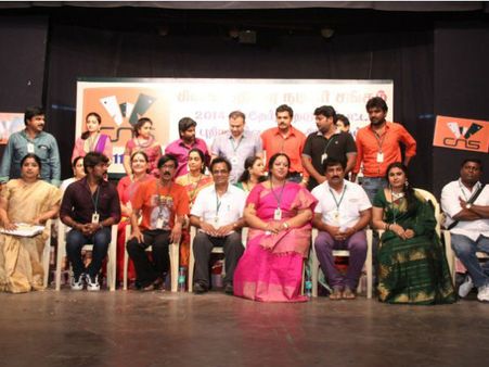 நளினி தலைமையில் பொறுப்பேற்ற சின்னத் திரை நடிகர்கள் சங்க நிர்வாகிகள்