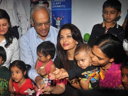 100 குழந்தைகளின் உதடு பிளவு சிகிச்சைக்கு ஐஸ்வர்யா ராய் நிதியுதவி