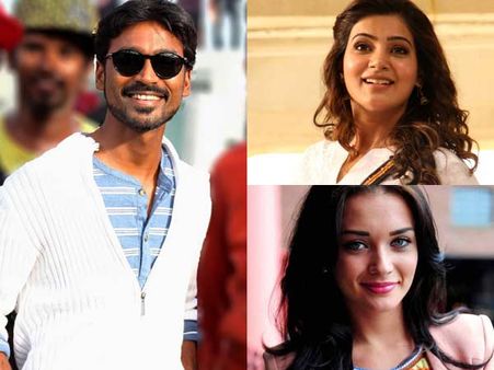 முதல் முறையாக தனுஷுக்கு ஜோடியாகும் சமந்தா, எமி ஜாக்சன்!