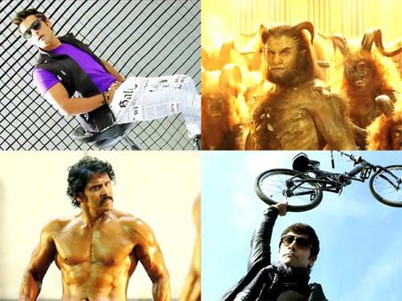 10 கெட்டப்.. 4 வேடம்... திகில் காதல்... பட்டையைக் கிளப்ப வரும் 