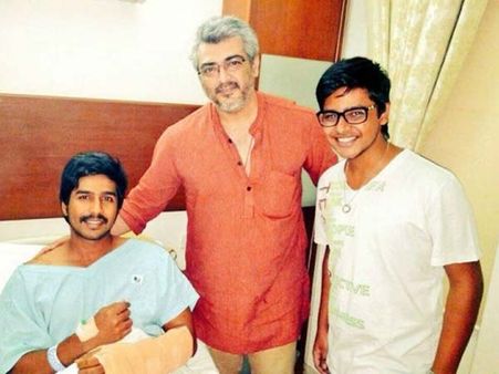 நடிகர் விஷ்ணுவுக்கு அஜீத் தந்த இன்ப அதிர்ச்சி