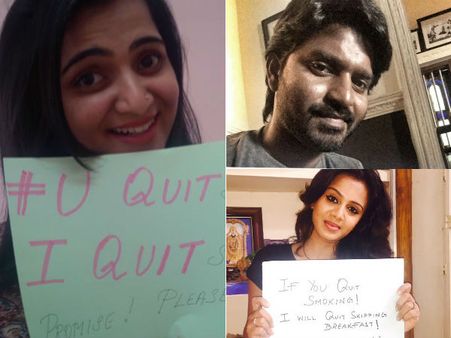 நீ நிறுத்து!... நான் நிறுத்துறேன்!!... சிகரெட்டிற்கு எதிராக கிளம்பிய டிடி, மாகாபா ஆனந்த், அஞ்சனா