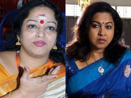 தனியார் டிவி நிறுவனங்களுக்கு மிரட்டல் விடுத்ததாக புகார்: நளினி, ராதிகாவுக்கு ஹைகோர்ட் நோட்டீஸ்
