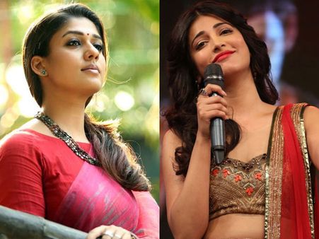 நயன்தாராவுக்குக் 'குரல் கொடுக்கும்' ஸ்ருதி ஹாஸன்!