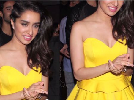 டெல்லி கல்லூரியில் நடந்த நிகழ்ச்சிக்கு ஓவர் கவர்ச்சியாக வந்த நடிகை ஷ்ரத்தா