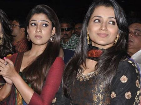 ‘நயன்’தாராவுடன் சேர்ந்து நடிக்க ஆசைப்படும் ‘திரி’ஷா...!