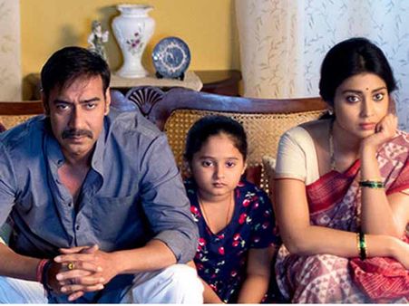 ஒரு வாரத்தில் ரூ 50 கோடியை வசூலித்த இந்தி த்ரிஷ்யம்!