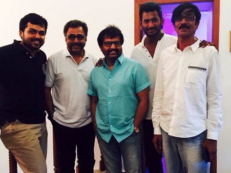 விஷாலின் பாண்டவர் அணிக்கு விவேக், மனோபாலா ஆதரவு!