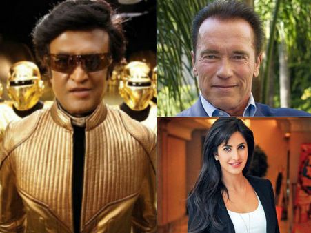 எந்திரன் 2: ரஜினி வில்லனாகிறார் அர்னால்டு... நாயகி கத்ரீனா கைப்?