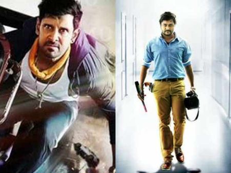 ஆயுத பூஜைக்காக விக்ரமுடன் போராடும்... பாபி சிம்ஹா