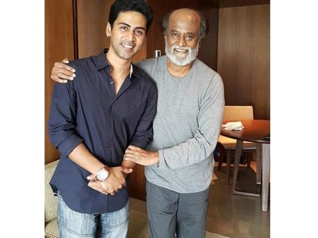 பாடகர் க்ரிஷ்ஷின் கனவை நனவாக்கிய ரஜினி!