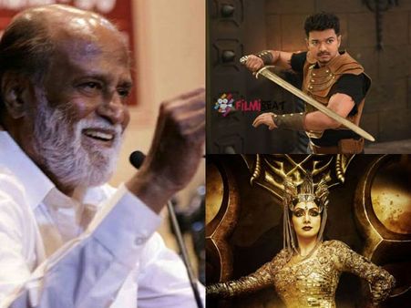 விஜய்யின் முயற்சி + ஸ்ரீதேவி நடிப்பு... இரண்டுமே சூப்பர்- புலியைப் பாராட்டிய ரஜினிகாந்த்