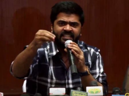 நீ யார்.. உன் நோக்கம் என்னன்னு தெரியுன்டா! - விஷாலைத் திட்டிய சிம்பு