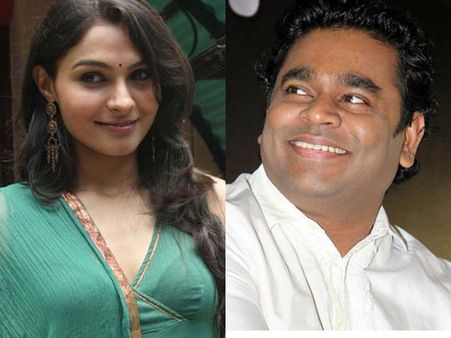 ஏ.ஆர்.ரகுமானுக்கு ஜோடியாக நடிக்கணும்... ஆன்டிரியாவின் ஆசை