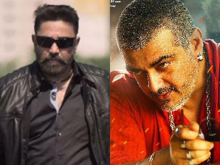 தீபாவளி தினத்தில்.. கமலுடன் மோதக் காத்திருக்கும் அஜீத்