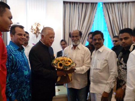 முத்து படத்திலிருந்தே நான் ரஜினிகாந்தின் தீவிர ரசிகன்! - மலாக்கா கவர்னர்