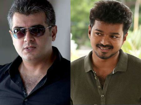 ரசிகர்கள்தான் அப்படி... ஆனா அஜீத்தும் விஜய்யும் நிசத்துல இப்படி!!