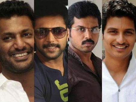 நடிகர் சங்க கட்டடத்துக்கு நிதி திரட்ட புதிய படம்... விஷால், ஜெயம் ரவி, கார்த்தி, ஜீவா இணைகிறார்கள்!