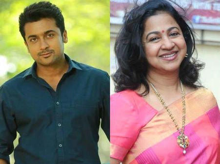 15 வருடங்கள் கழித்து சூர்யாவுடன் நடிப்பது மகிழ்ச்சியளிக்கிறது - ராதிகா