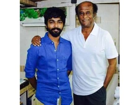 பாட்ஷா வசனம் படத் தலைப்பாகிறது... ரஜினியைச் சந்தித்து ஆசி பெற்ற ஜிவி பிரகாஷ்!