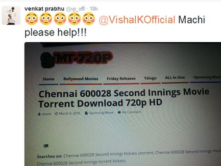 'இந்த அநியாயத்தைக் கேளு மச்சி' விஷாலிடம் புலம்பிய வெங்கட் பிரபு
