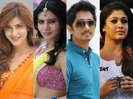 பிரச்சாரம் செய்யப் போகும் ஸ்ருதி ஹாஸன், சமந்தா, சித்தார்த், நயன்: யாருக்காக தெரியுமா?