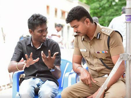 தெறி அரசியல் படமா... சத்ரியன் ரீமேக்கா? என்ன சொல்றார் அட்லீ?