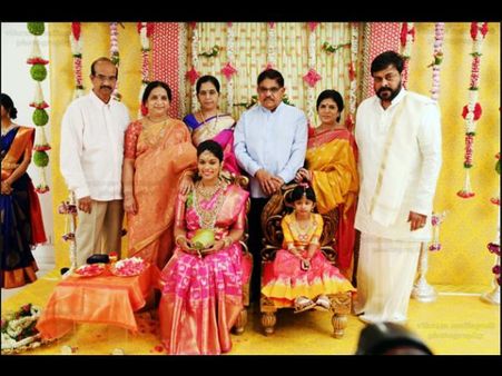 சிரஞ்சீவி மகளுக்கு நாளை 2 வது திருமணம்.. என்ஆர்ஐ தொழிலதிபரை மணக்கிறார்