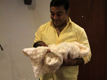 'தூங்காவனம்' ராஜேஷின் குழந்தைக்கு பெயர் சூட்டிய கமல்!