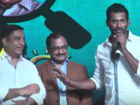 'விஷால் ஒரு செயல்வீரர்'... நடிகர் கமல்ஹாசன் புகழாரம்