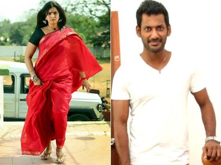 வரலட்சுமியின் 'அம்மாயி'க்கு முதல் ஆளாக வாழ்த்துக் கூறிய விஷால்!