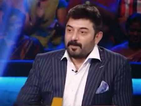 குவிஸ் போட்டியில் விளையாடும் மக்களுக்கு தைரியத்தை தருகிறேன்... அரவிந்த் சாமி