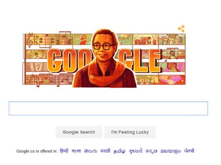 இன்று இசை மேதை ஆர் டி பர்மன் பிறந்த நாள்... கவுரவித்த கூகுள்!